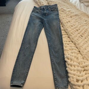 Medium wash AE jeans